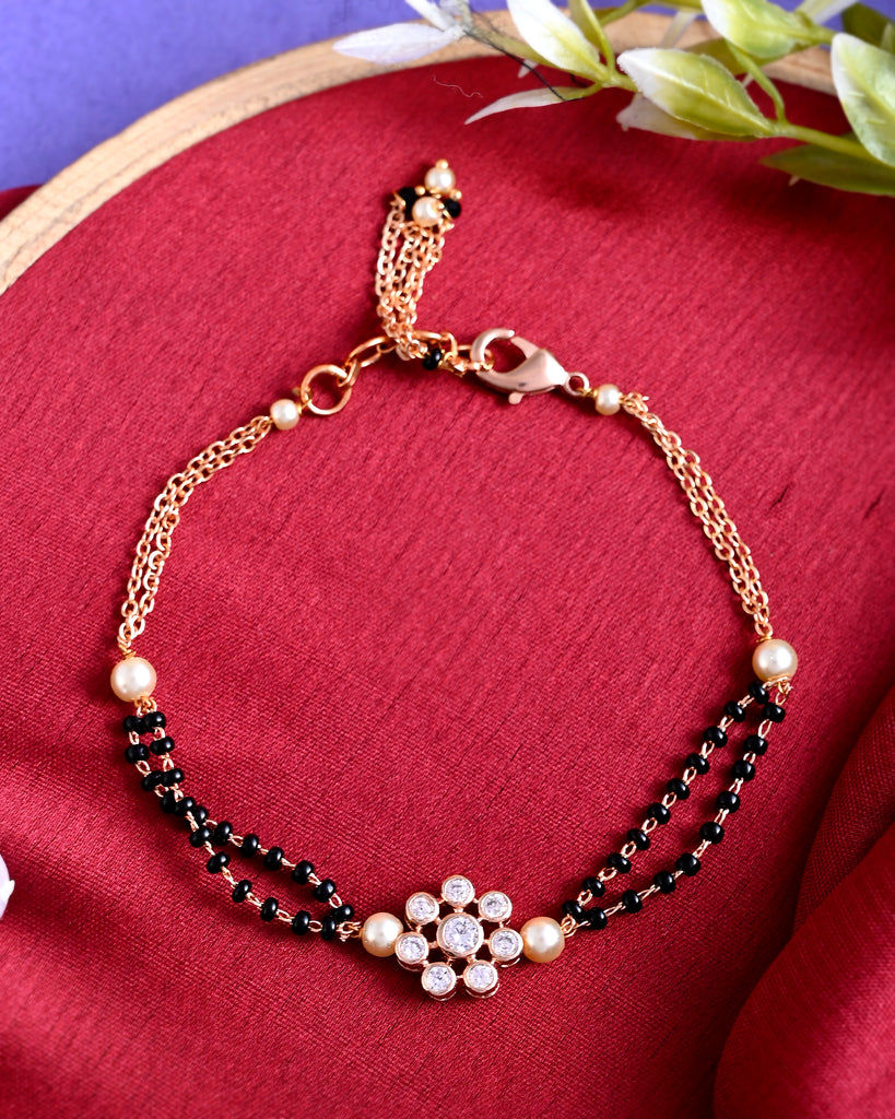 Shiviya Diamond Mangalsutra Bracelet Jewellery India Online - CaratLane.com